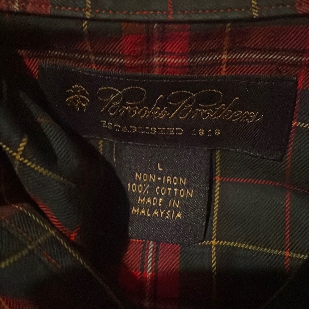 Red and blue plaid